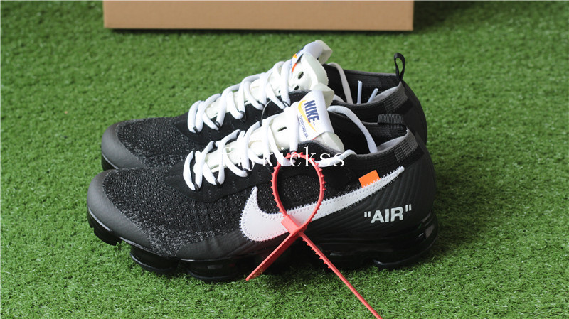 Final Version Off White x Nike air Vapormax Black